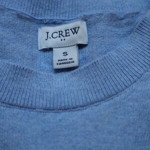 JCrew light blue, slightly heathered look,  size SMALL